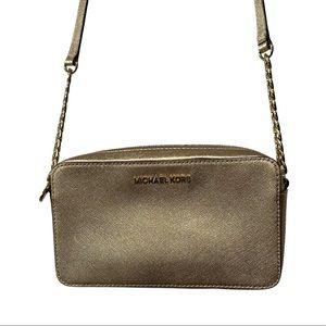 Michael Kors Gold Chain Crossbody
